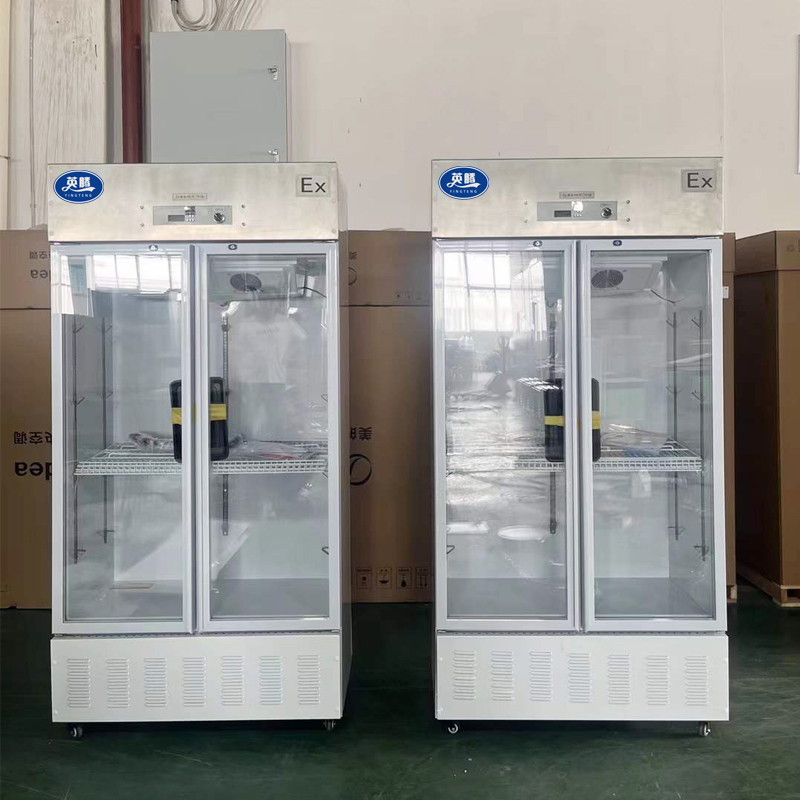 英腾双门单温防爆冷藏柜